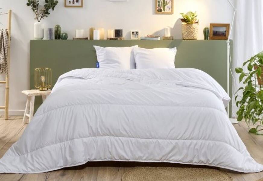 couette bleu calin printemps ete